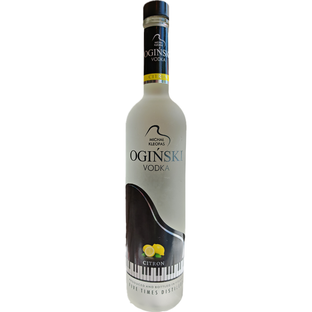 Vodka parfumé citron - Oginski