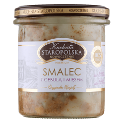 Smalec z cebulą i mięsem -...