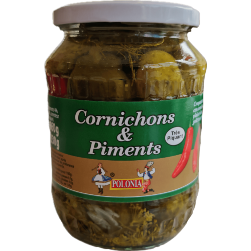 Cornichons & piments - Polonia