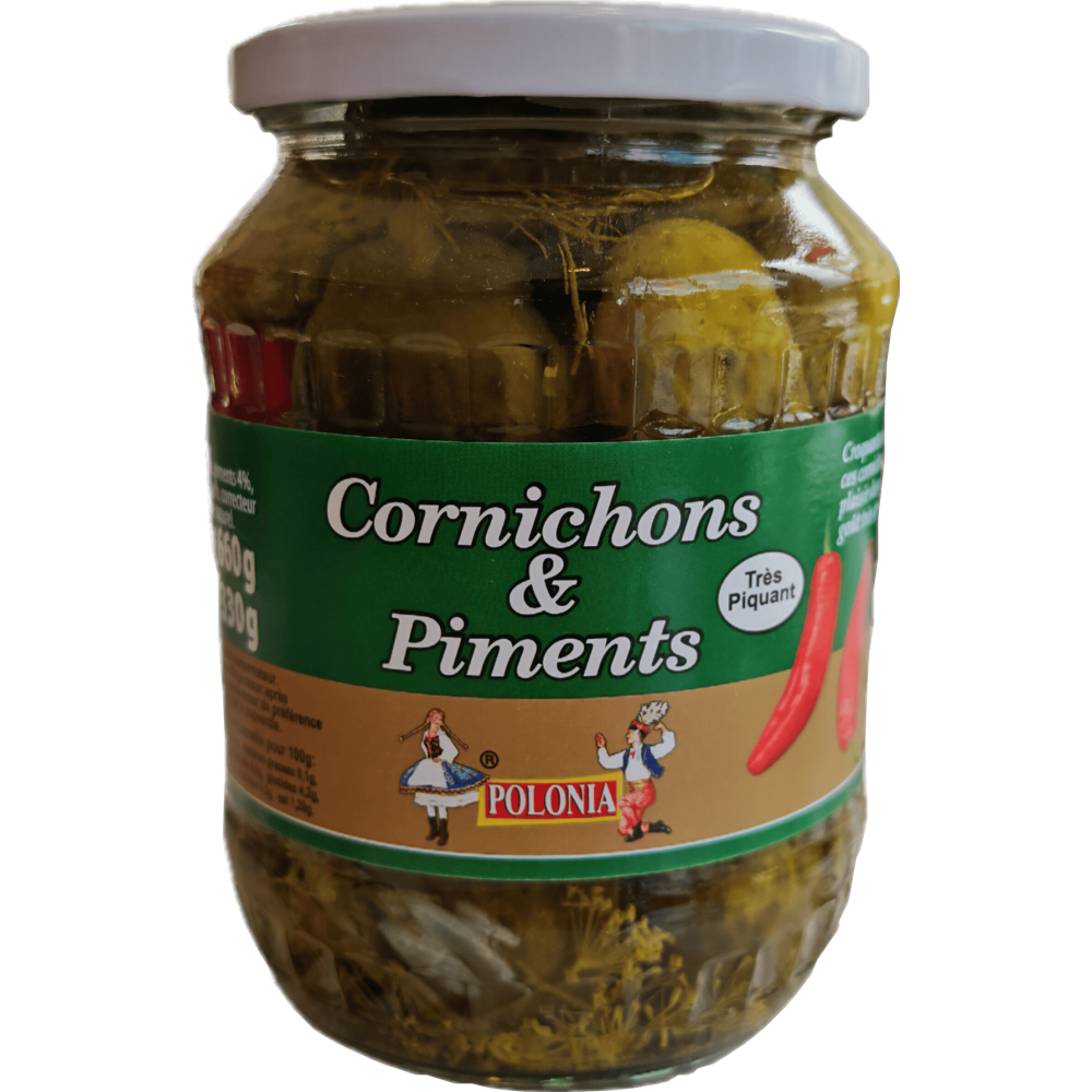 Cornichons & piments - Polonia